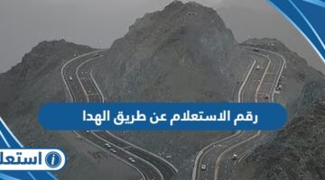 رقم الاستعلام عن طريق الهدا